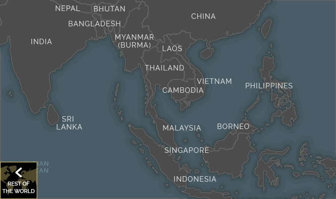 Map of Asia
