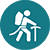 Trekking Icon
